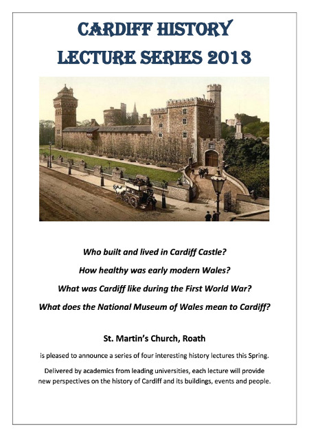 Welsh History Lecture Series, St. Martin's