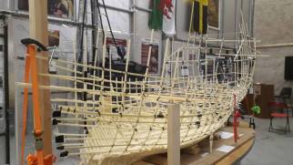 Newport Ship Model - Credit - Ted Richards