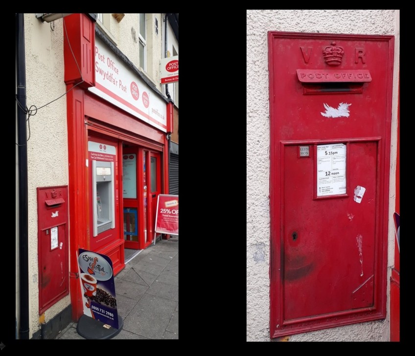Victorian Post Box, Clifton Street, Cardiff