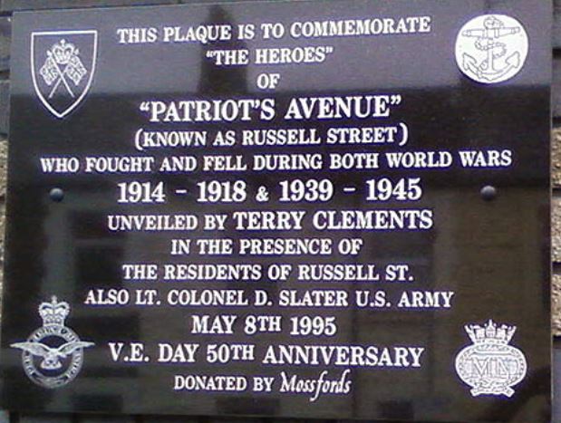 Russell Street memorial