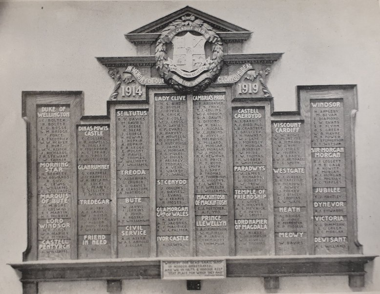 Oddfellows Memorial Cardiff