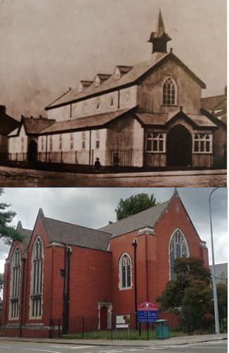 St Edward's Westville Road Penylan old and new