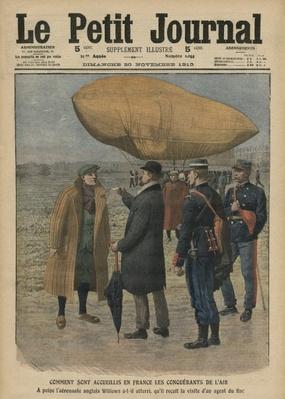 Ernest Willows arrives in France