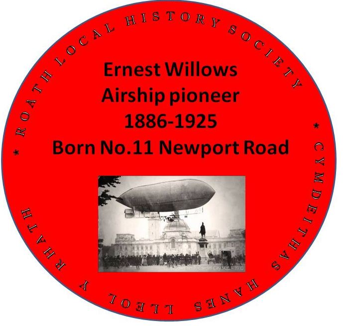 Ernest Willows plaque