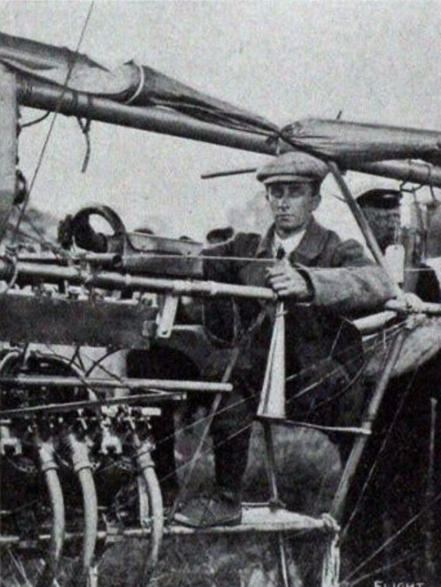 Ernest Willows sets off from Cardiff to London