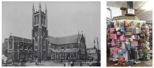 Roath Park Wesleyan Methodist church rainbow bargin