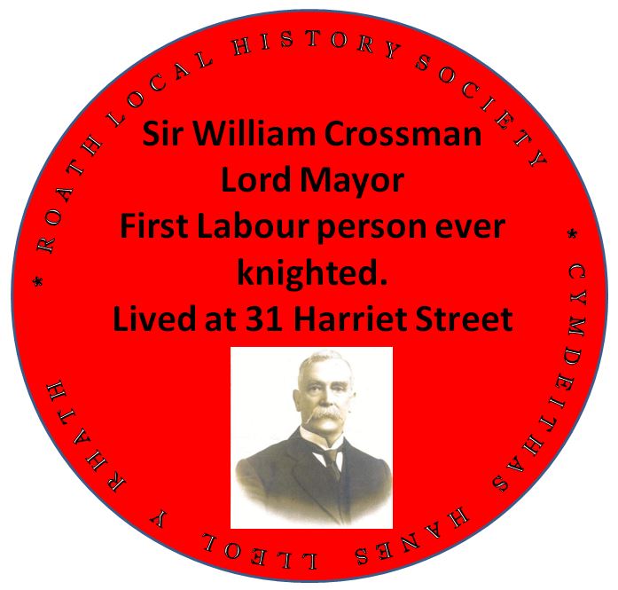 William Crossman plaque