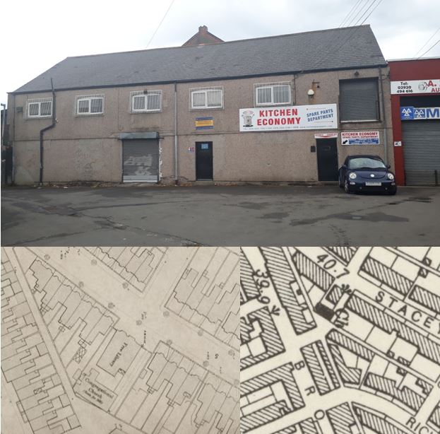 Stacey Road Congregational Church building and maps