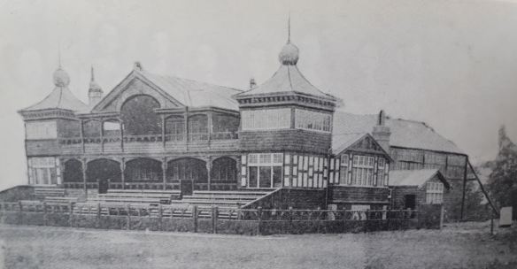 Cricket and Rugby pavillion at Cardiff Arms Park