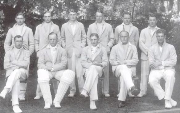 Maurice Turnbull - in the Cambridge cricket team