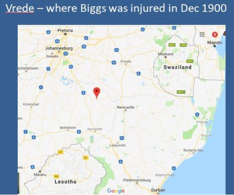 Biggs injured in 1900