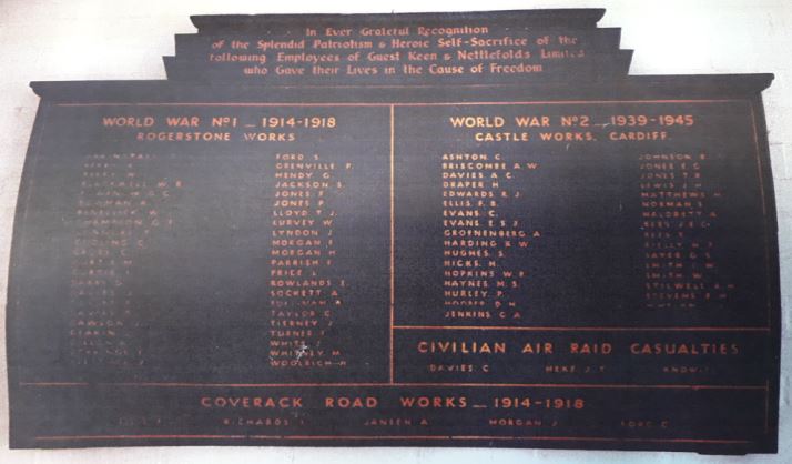 Guest Keen and Nettlefolds Castle Works WWII