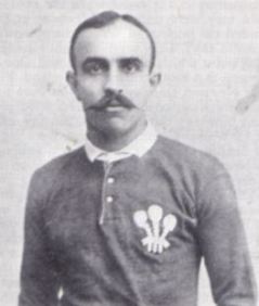 Norman Biggs in Wales jersey