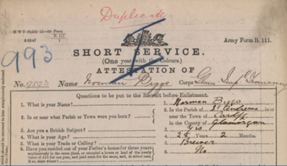 Norman Biggs signs up