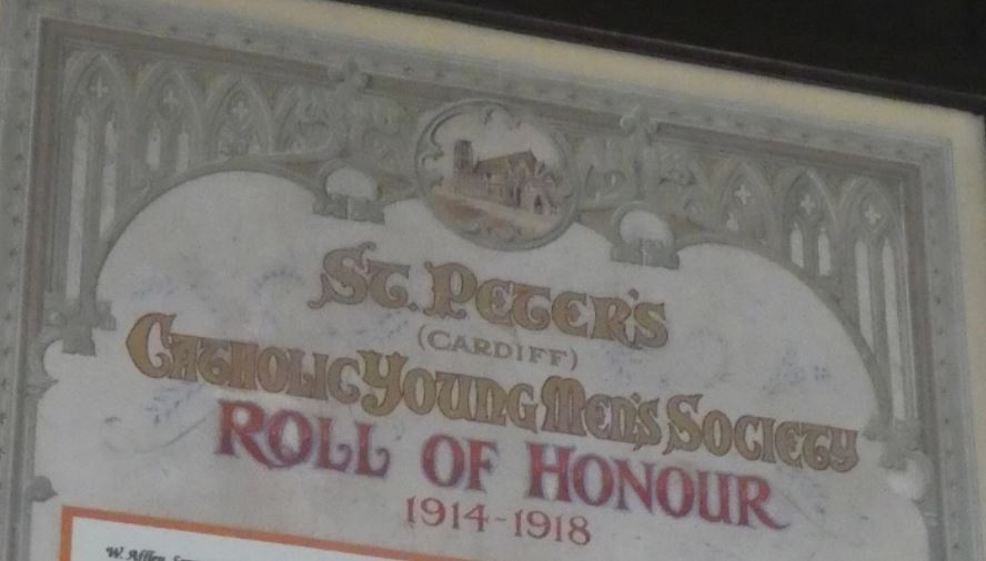 St Peter's Roll of Honour