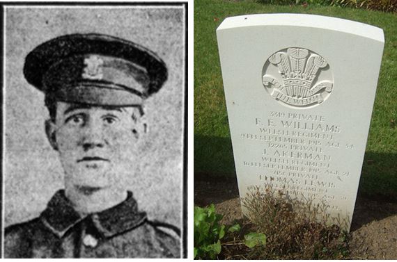 Joseph Akerman portrait and grave