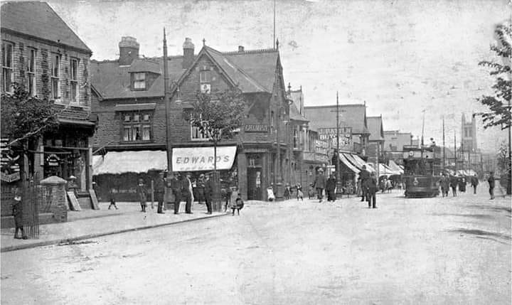 The beginning of Albany Road, Roath, Cardiff