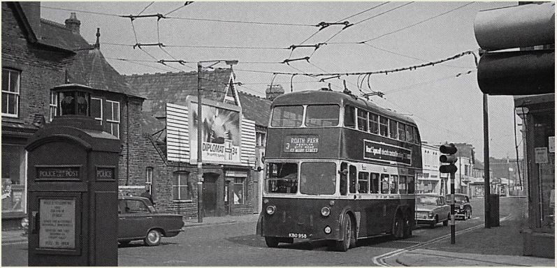 Corner of Albany Road and City Road in 1960s