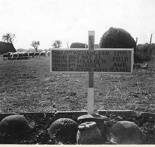 Grave of Jansen Oswald David Williams