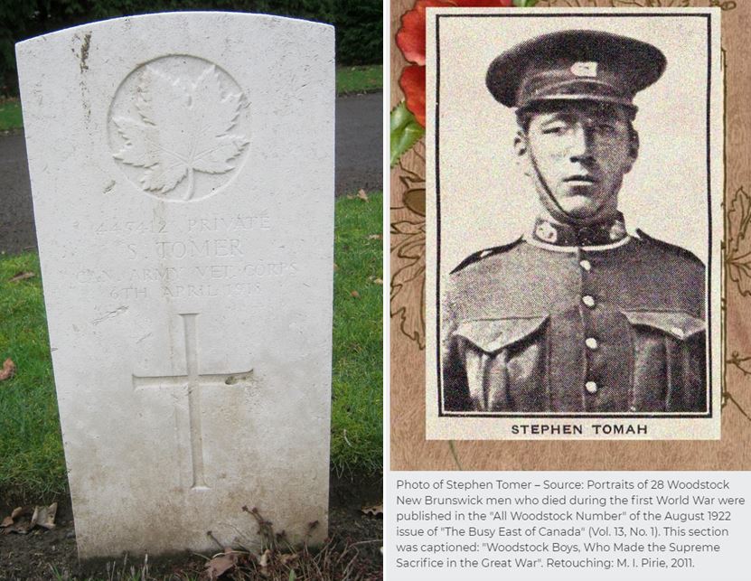 Stephen Tomer Grave and Photo