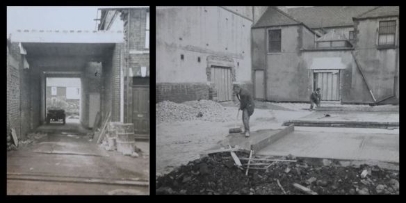 Back of 27 Albany Road being prepared for Hopson &amp; Son