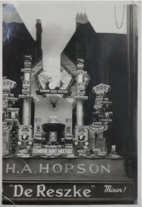 H A Hopson shop display