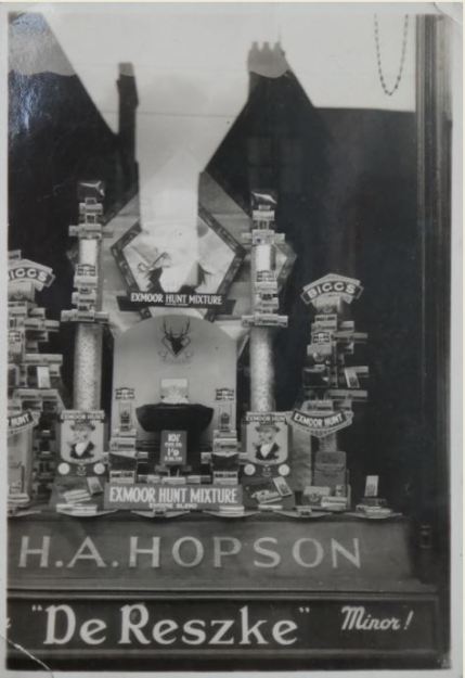 H A Hopson shop display