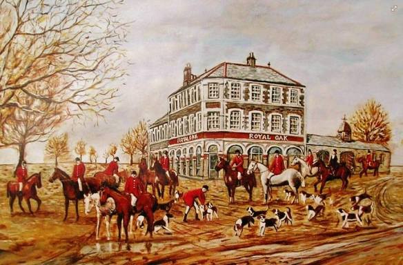 A painting of the Royal Oak - CN&amp;T FB