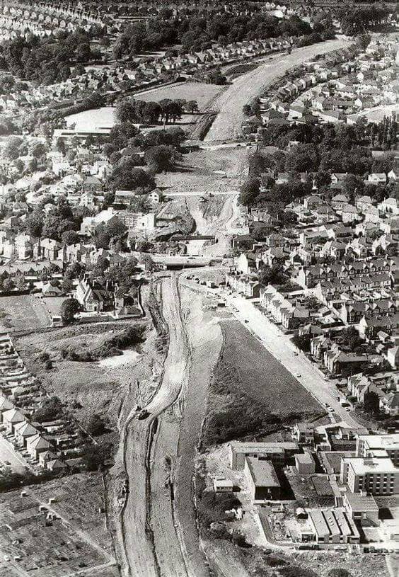 Construction of Eastern Avenue