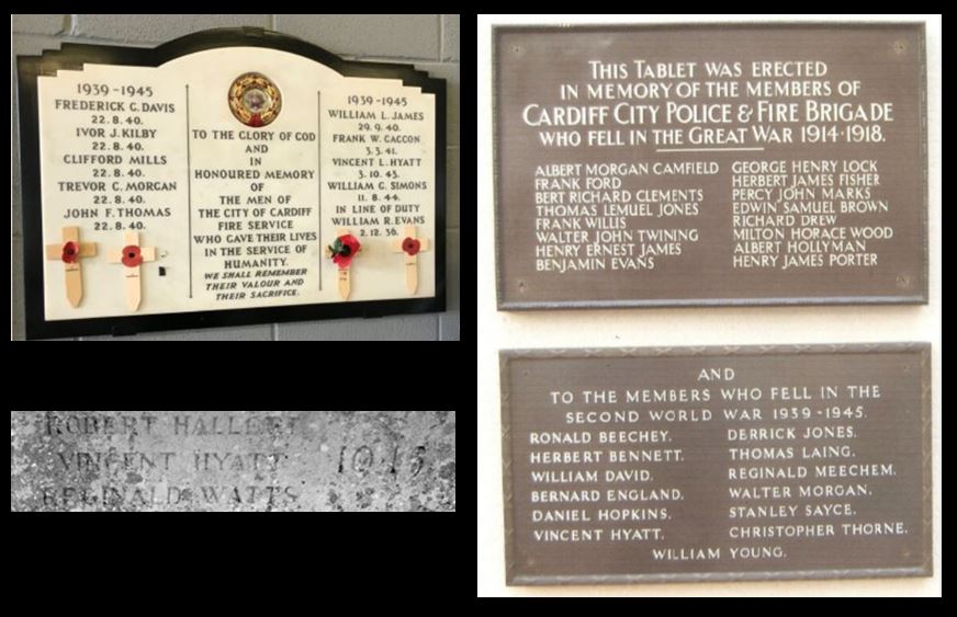 Vincent Hyatt memorials