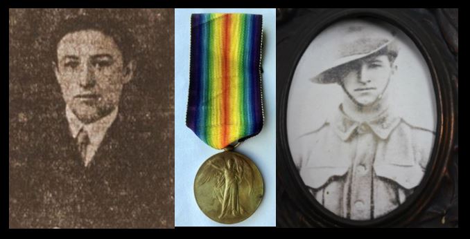 Fred Salmoni pictures and medal