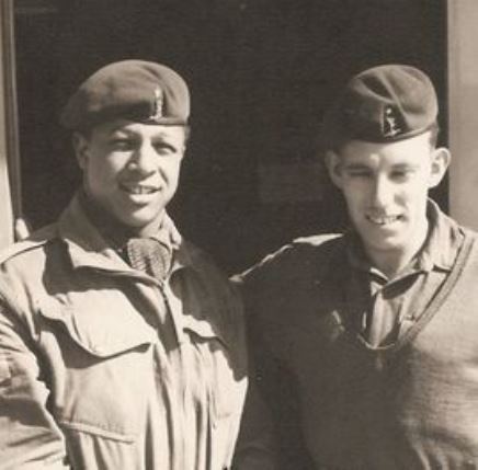 Clive Sullivan serving in Cyprus