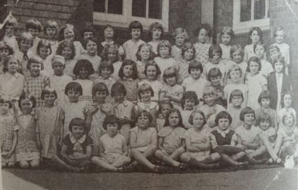 Roath Park Girls School Bernice Rubins second row fourth from left