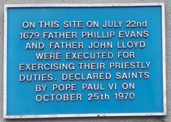 1679 Father Phillip Evans and Father John Lloyd executions