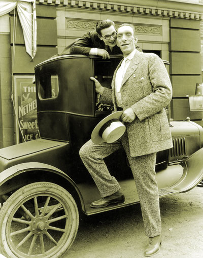 Harold Lloyd with George Auger