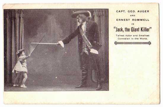 Jack, the Giant Killer, Captain George Auger and Ernest Rommell