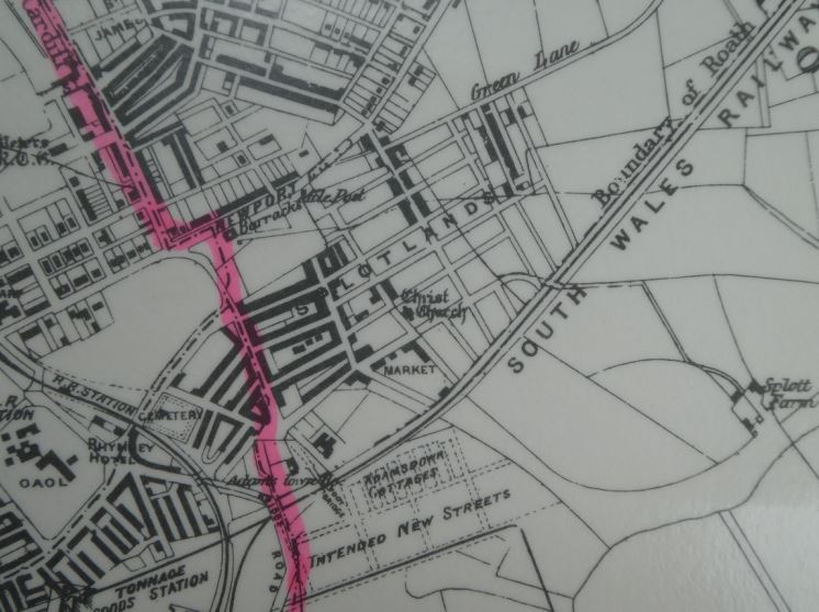 Christ Church or Splott Chapel, Metal Street map
