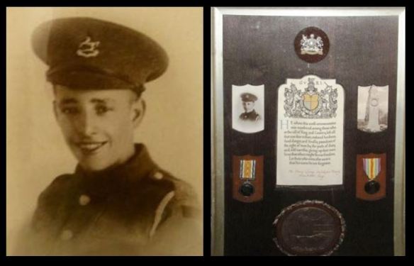 Henry George Christopher Dimery portait and medals