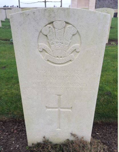 Launcelot Bridges Shipton headstone