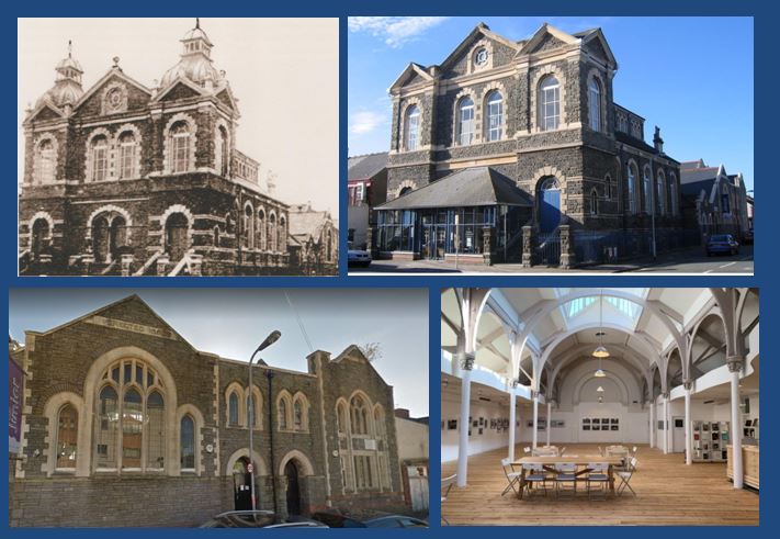 Cathays Methodist church and school room