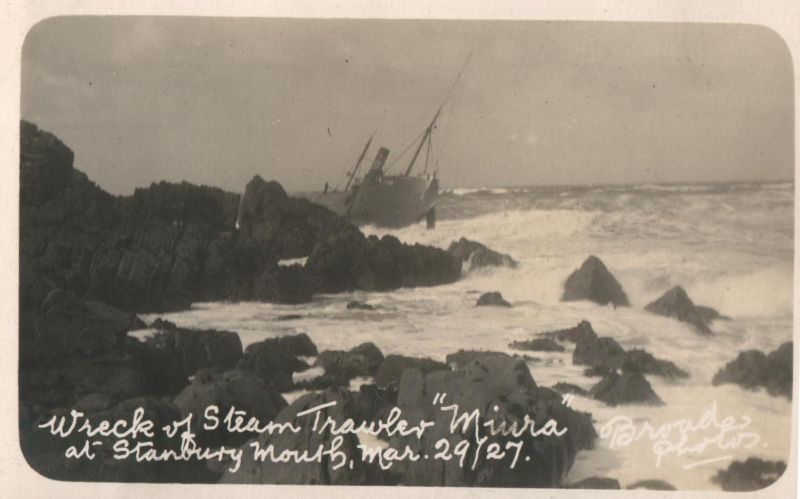 Miura trawler 1927 Bude Cornwall