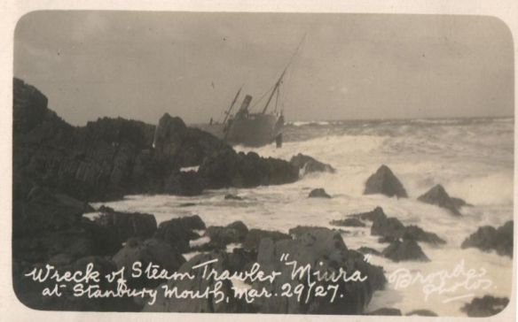 Miura trawler 1927 Bude Cornwall