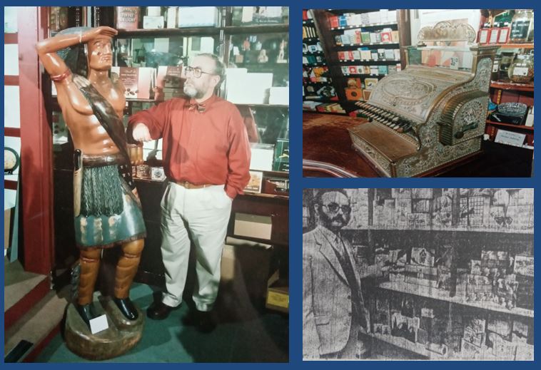 Graham Harker at the Wellfield Tobacconist