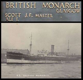 Ismail Ali Tower Hill Memorial ans SS British Monarch