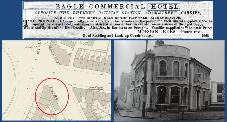Eagle Hotel, Adam Street, Cardiff