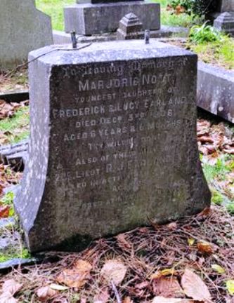 Remembered on Parents headstone at Cathays Cemetery