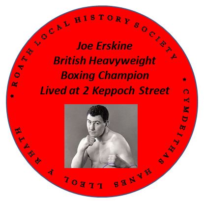 Joe Erskine plaque