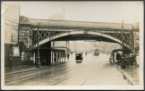 Railway bridge over Queen Street/Newport Road (date unknown)